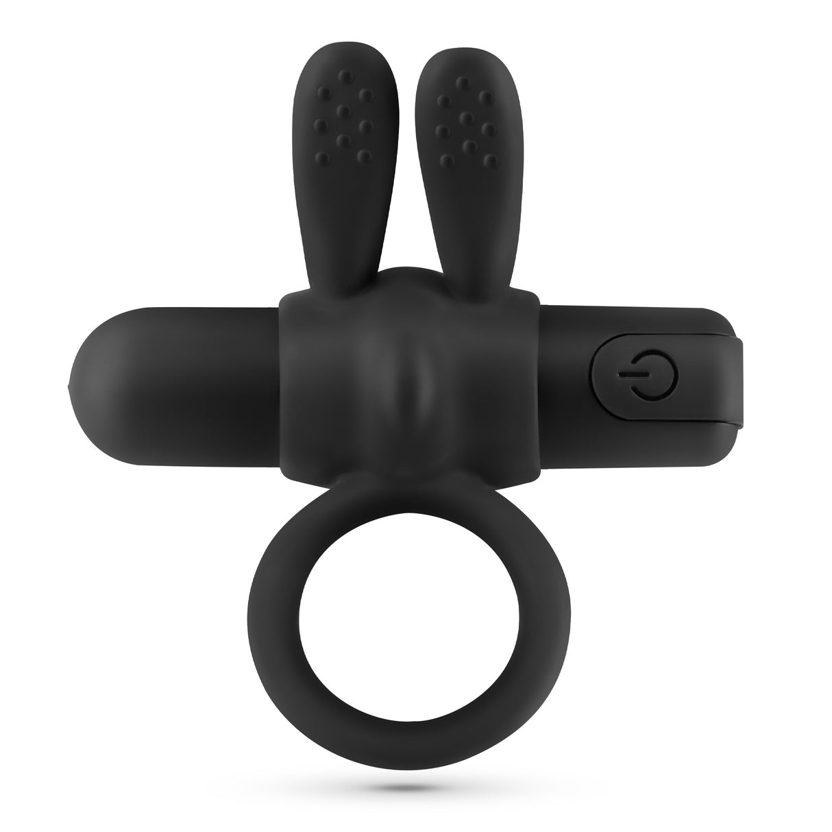 Penisring Wonka mit wiederaufladbarem Vibro-Ei Schwarz
