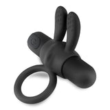 Penisring Wonka mit wiederaufladbarem Vibro-Ei Schwarz