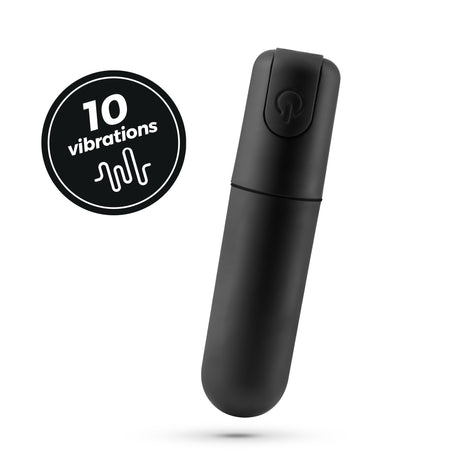 Penisring Wonka mit wiederaufladbarem Vibro-Ei Schwarz