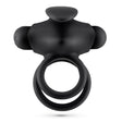 Doppel-Penisring Thumper mit Vibration und Fernbedienung Schwarz 8,5 cm