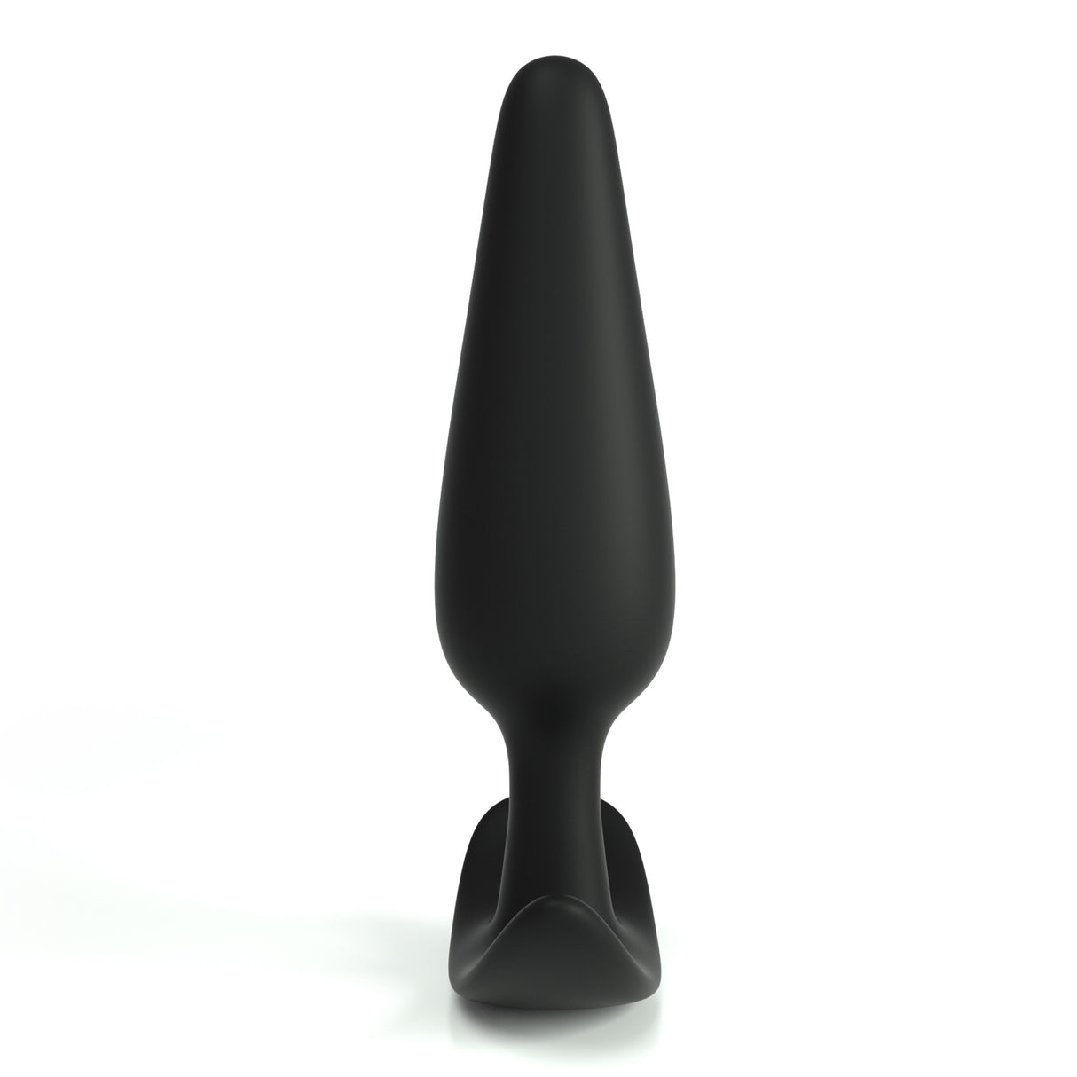 Analplug Tic aus Silikon Schwarz