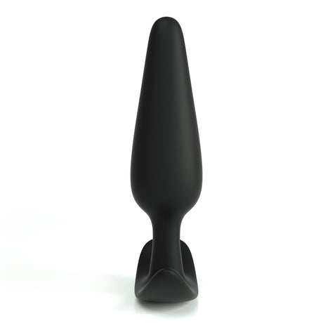 Analplug Tic aus Silikon Schwarz