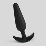 Analplug Tic aus Silikon Schwarz