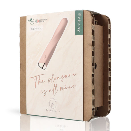 Vibrator Ballerina biegsam Pink 12 x 2,5 cm – Ansicht 2