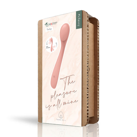 G-Punkt-Vibrator Tulip biegbar Pink 22 x 3,5 cm – Ansicht 2