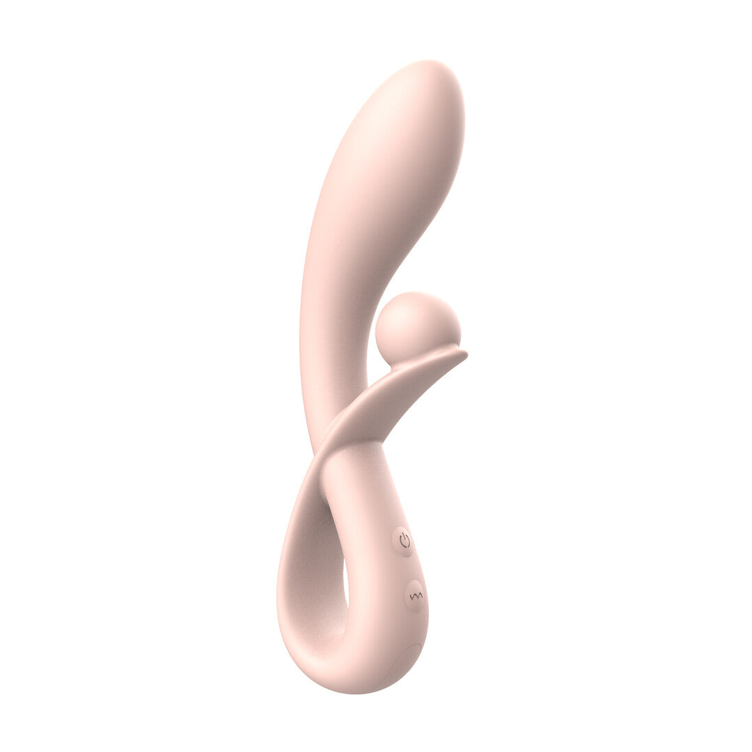 Rabbit-Vibrator Armonia biegsam Pink 19 x 4 cm