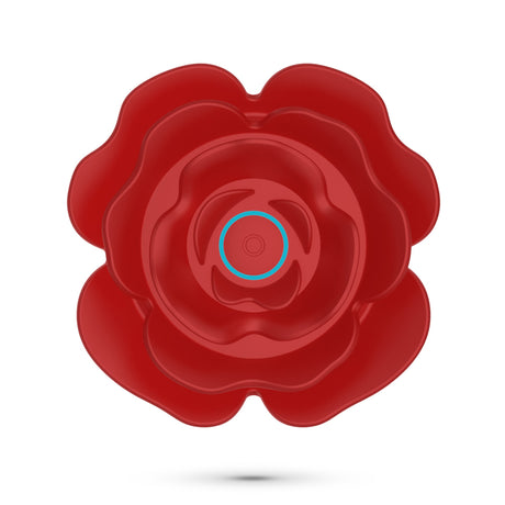 Analplug Rosaline rotierend mit Fernbedienung Rot