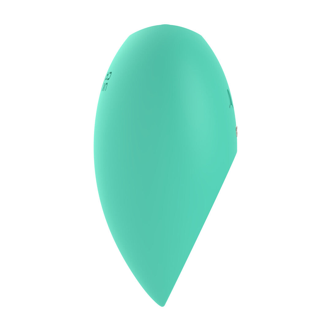 Auflegevibrator Gemma mit Zunge und Vibration Grün 7,3 x 5,2 cm – Ansicht 5