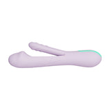 Rabbit-Vibrator Younique zwei Motoren Violett und Türkis 18,5 x 3,3 cm – Ansicht 6