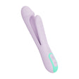 Rabbit-Vibrator Younique zwei Motoren Violett und Türkis 18,5 x 3,3 cm