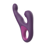 Rabbit-Vibrator Furia mit Stoßfunktion und Rotation Violett 22,7 x 3,9 cm – Ansicht 6