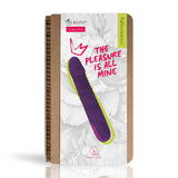 Vibrator Lancelot mit Stoßfunktion und rotierenden Perlen Violett 22 x 3,7 cm – Ansicht 3