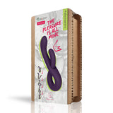 Rabbit-Vibrator Infinity Doppelvibrator Violett 22,2 x 4,6 cm – Ansicht 2