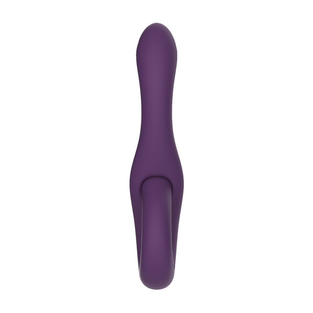 Rabbit-Vibrator Infinity Doppelvibrator Violett 22,2 x 4,6 cm – Ansicht 5