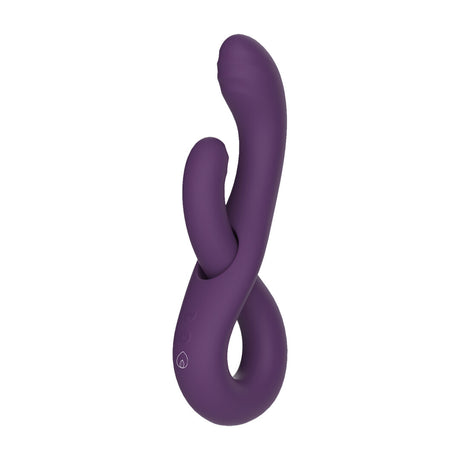 Rabbit-Vibrator Infinity Doppelvibrator Violett 22,2 x 4,6 cm