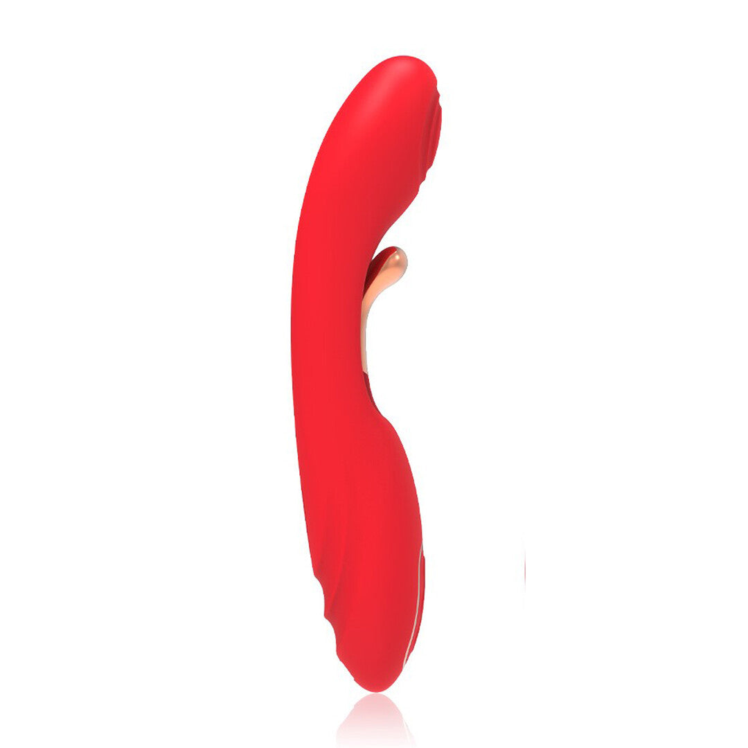 G-Punkt-Vibrator The Jack mit zwei Motoren Rot 23 x 4 cm – Ansicht 4