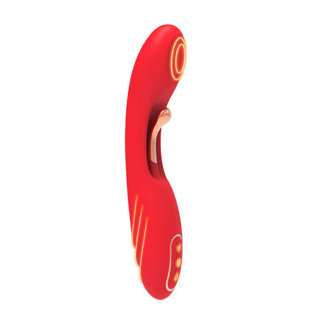 G-Punkt-Vibrator The Jack mit zwei Motoren Rot 23 x 4 cm