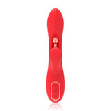 Rabbit-Vibrator The Ace mit drei Motoren Rot 23 x 4 cm – Ansicht 3