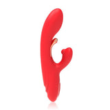 Rabbit-Vibrator The Ace mit drei Motoren Rot 23 x 4 cm – Ansicht 4
