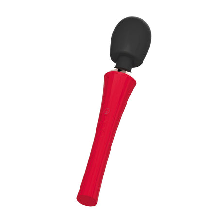 Massagestab The King mit biegsamem Kopf Schwarz und Rot 29,5 x 5,5 cm – Ansicht 6