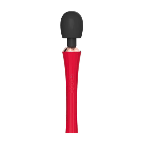 Massagestab The King mit biegsamem Kopf Schwarz und Rot 29,5 x 5,5 cm – Ansicht 3