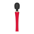 Massagestab The King mit biegsamem Kopf Schwarz und Rot 29,5 x 5,5 cm