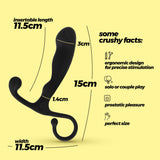 Prostata-Stimulator P-Baba Schwarz 11,5 x Ø 3 cm
