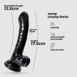 Analdildo Hudini Schwarz