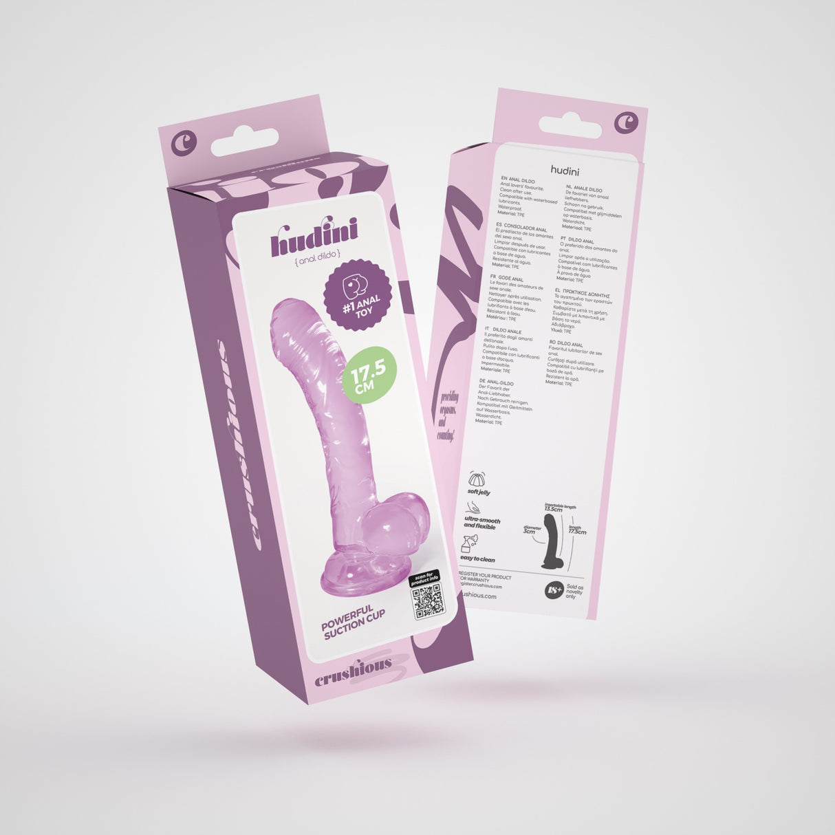 Analdildo Hudini Lila