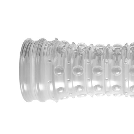Penishülle mit Noppen Transparent 15,5 x Ø 3,3 cm