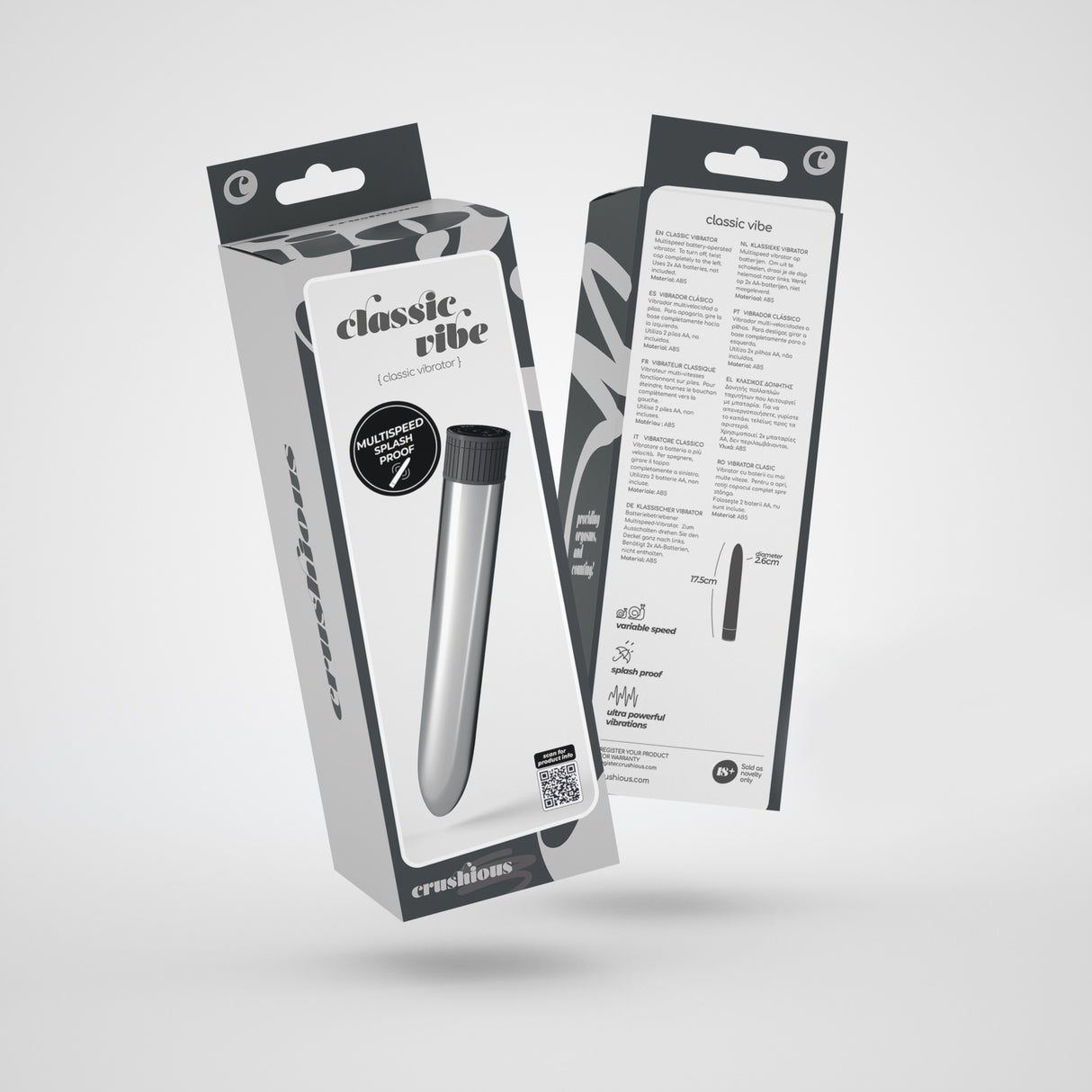 Vibrator Classic Vibe Silber