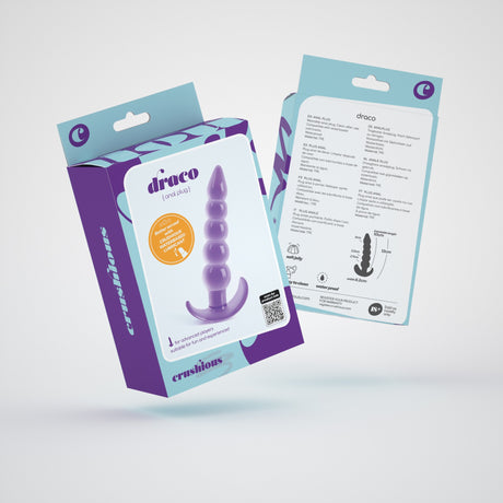 Analplug Draco Lila 10 x Ø 2,7 cm – Ansicht 7