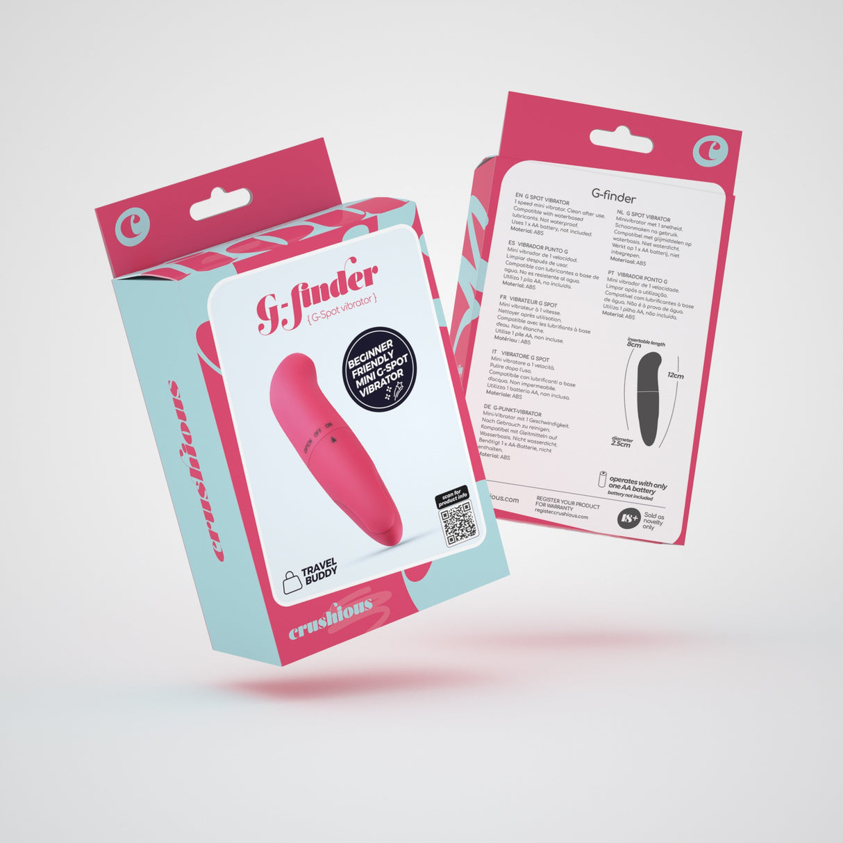 Massagestab G-Finder Mini Rosa