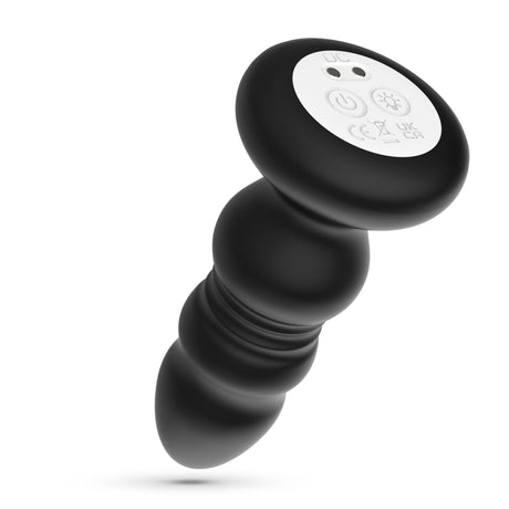 Analplug Australis mit LED und Fernbedienung Schwarz – Ansicht 3