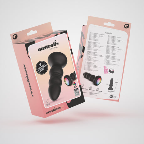 Analplug Australis mit LED und Fernbedienung Schwarz – Ansicht 9