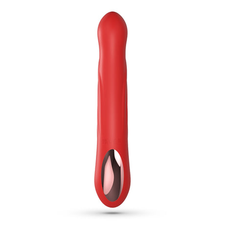 Rabbit-Vibrator Lapin mit Stoßfunktion Rot