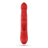 Rabbit-Vibrator Lapin mit Stoßfunktion Rot