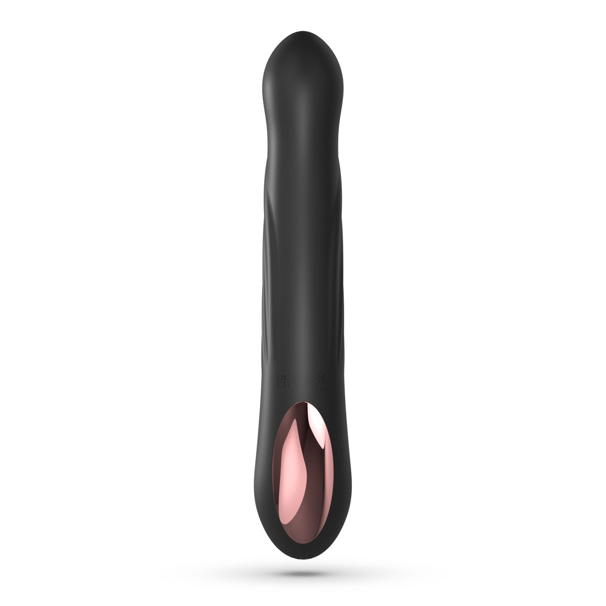 Rabbit-Vibrator Lapin mit Stoßfunktion Schwarz