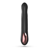 Rabbit-Vibrator Lapin mit Stoßfunktion Schwarz