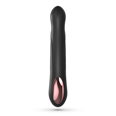 Rabbit-Vibrator Lapin mit Stoßfunktion Schwarz