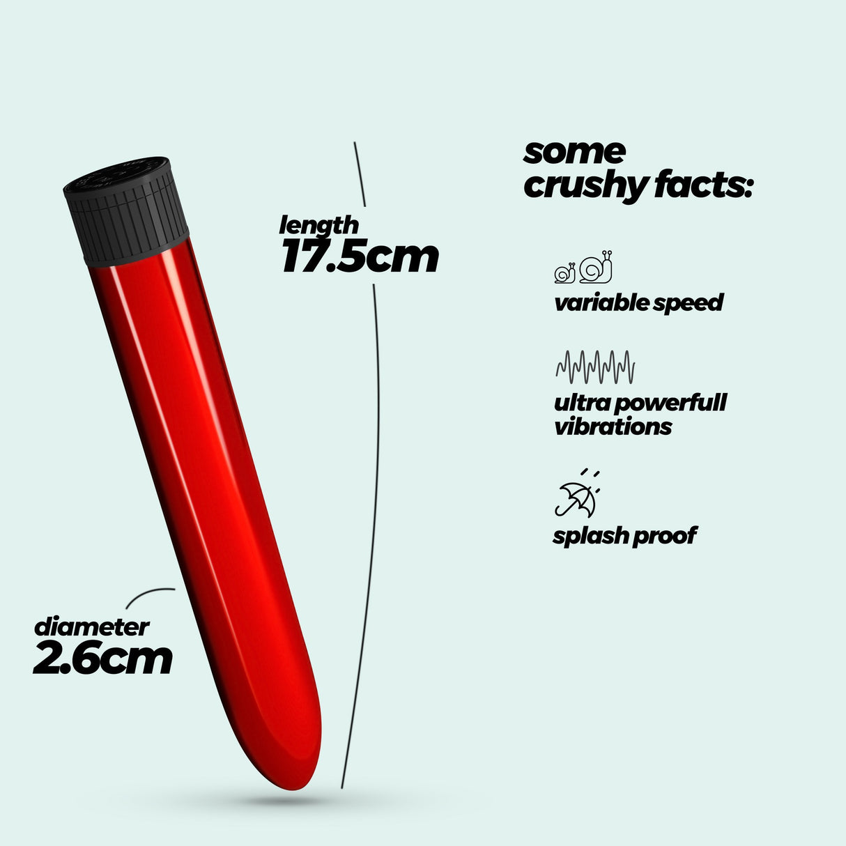 Vibrator Classic Vibe Rot