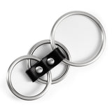 Penisring-Set Saruman 3-teilig aus Metall Schwarz Ø 3,8 cm