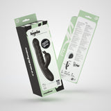 Rabbit-Vibrator Lapin mit Stoßfunktion Schwarz