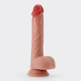 Dildo Inviktus 8 aus Flüssigsilikon Hautfarbe