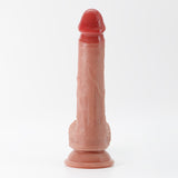 Dildo Inviktus 8 aus Flüssigsilikon Hautfarbe