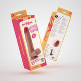 Dildo Inviktus 9 aus Flüssigsilikon Hautfarbe