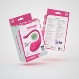 Vibro-Ei Tamago mit Akku und Fernbedienung Rosa