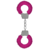 Plüsch-Handschellen Rosa