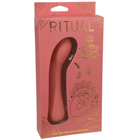 G-Punkt-Vibrator Zen mit Akku Orange 11,4 cm