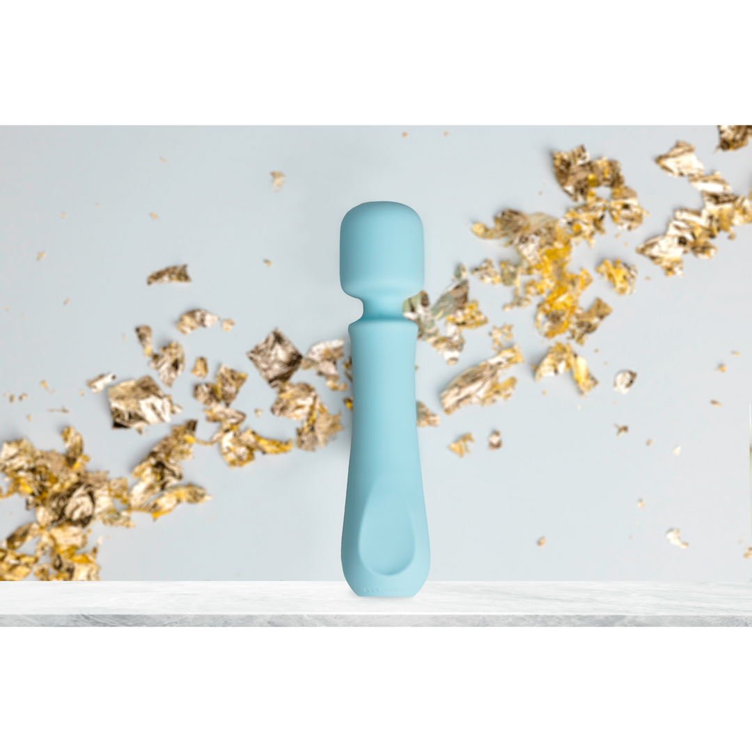 Vibrator Euphoria mit Akku Blau 17,1 x Ø 3,8 cm